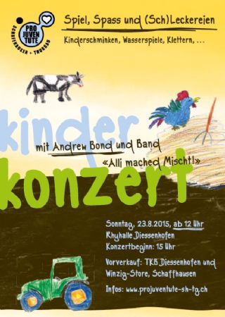 Kinderfest und Bandkonzert mit Andrew Bond
