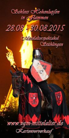 Mittelalterspektakel auf dem Schloss Hohenlupfen