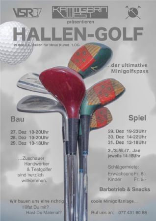 Hallen-Golf …der ultimative Minigolfspass