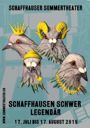 Schaffhauser Sommertheater 2019 – «Schaffhausen schwer legendär»