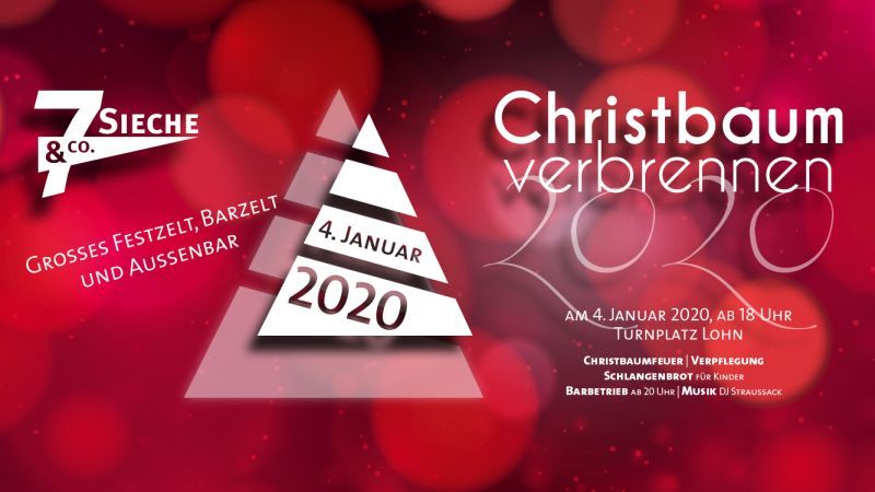 Christbaumverbrennen 2020