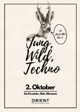 Jung, Wild, Techno