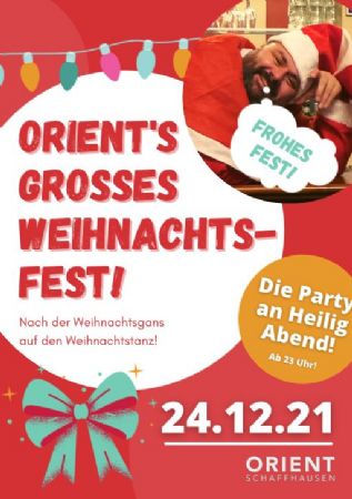 Orient´s Weihnachtsfest