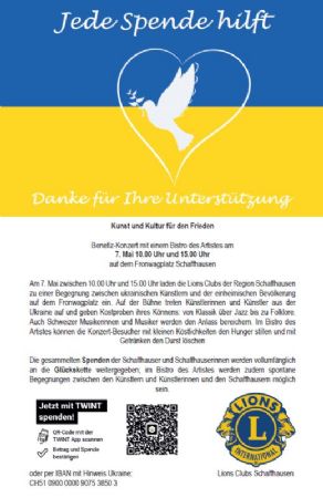 Kunst und Kultur für den Frieden