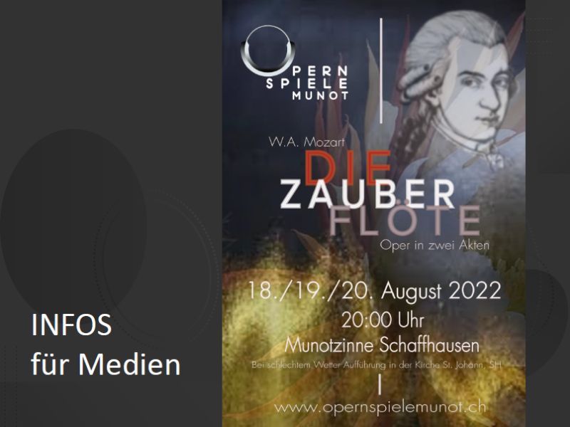 Opernspiele Munot 2022 – «Die Zauberflöte»