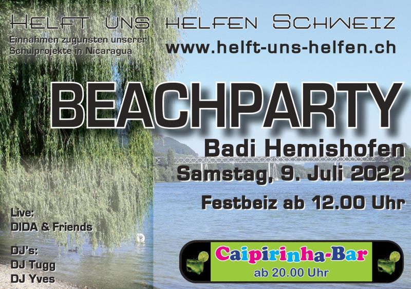 Beachparty Hemishofen