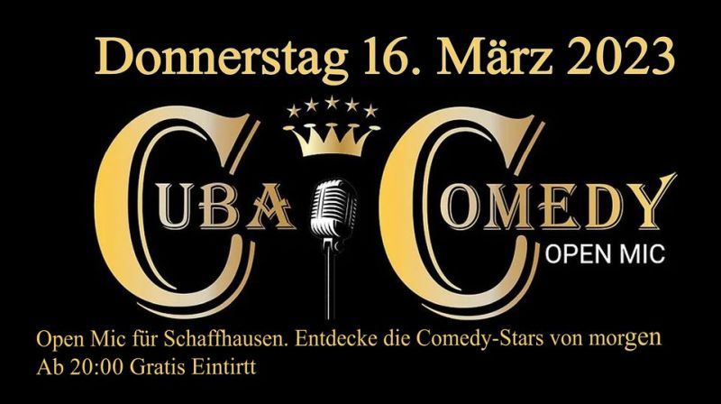 Cuba Comedy Open Mic