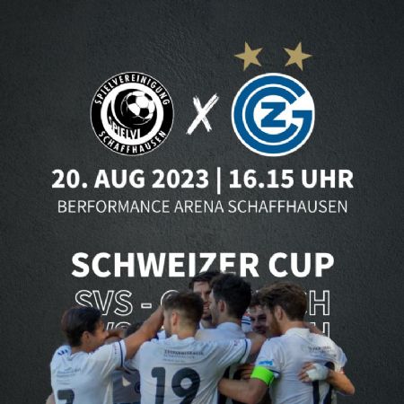 Fussball: Schweizer Cup: SVS Herren 1 - Grasshopper Club Zürich