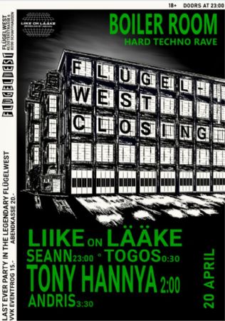 Flügelwest Closing Party