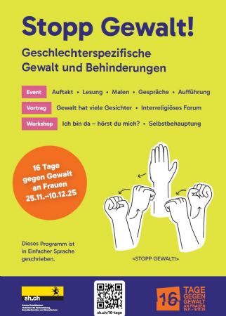 16 Tage gegen Gewalt an Frauen