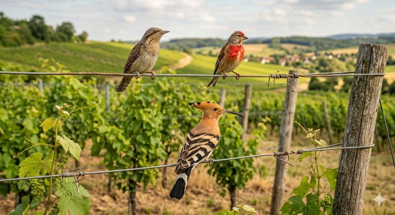 Von Wendehälsen, Bluthänflingen und Wiedehopfen