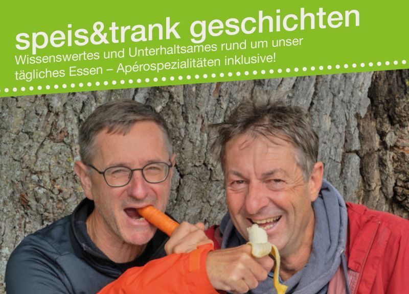 speis&trank geschichten mit Urs Weibel und Andreas Reich – «Fressen und gefressen werden»