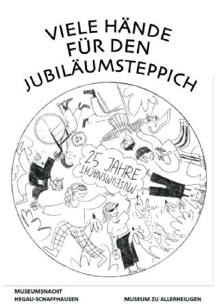 25 Jahre Museumsnacht – viele Hände für den Jubiläumsteppich