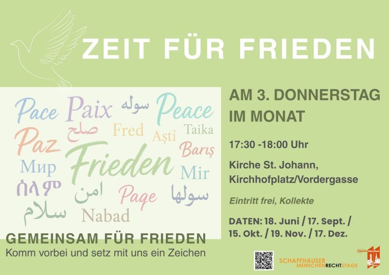 Zeit für Frieden