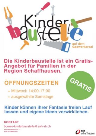 Kinderbaustelle – ABGESAGT!