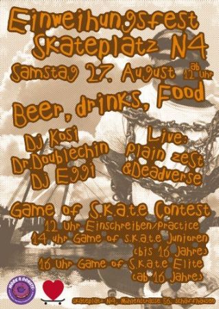 Eröffnungsfest Skateplatz N4