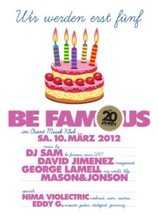 5 Years Be Famous
