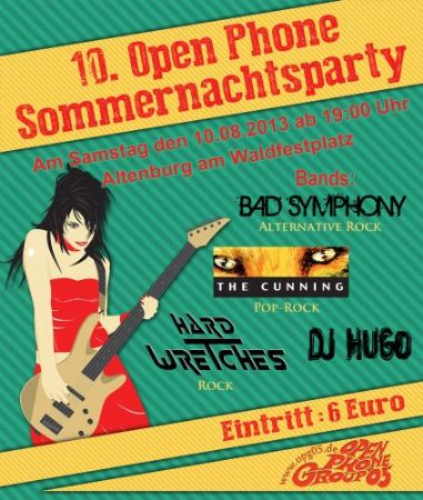 10. Open Phone Sommernachtsparty