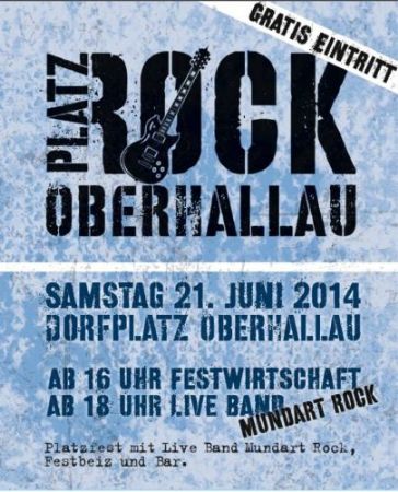 Platzrock Oberhallau