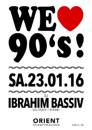 We love 90's
