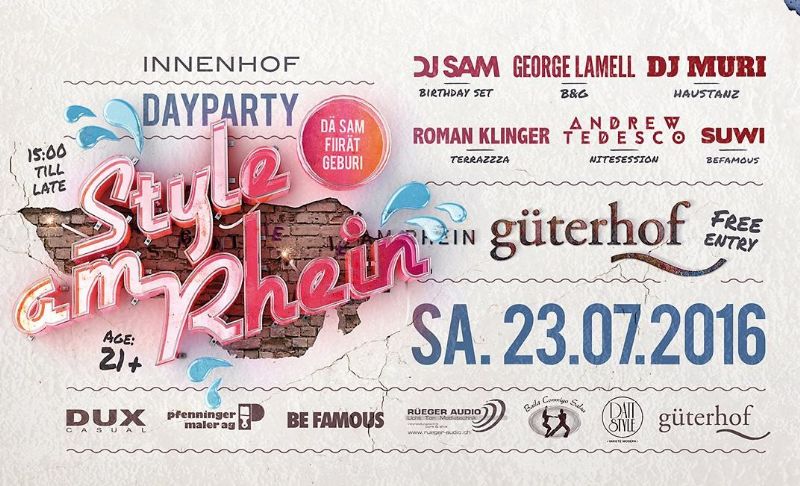 Style am Rhein – Dayparty