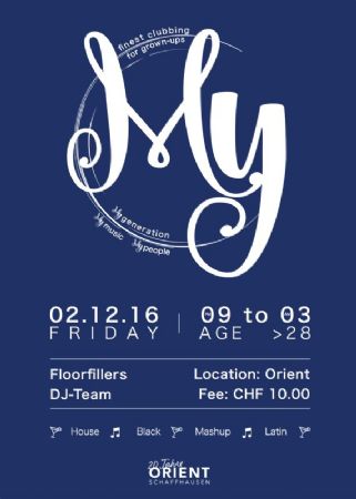 MY – Finest clubbing for grown-ups