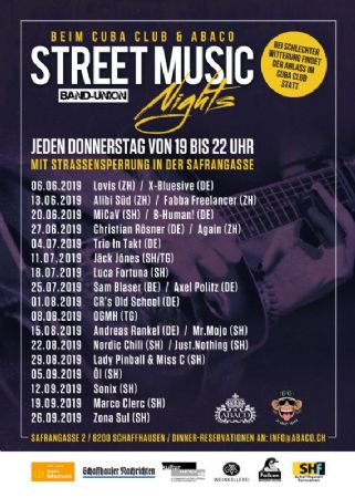 Street Music Nights