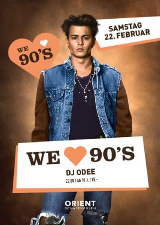 We love 90’s