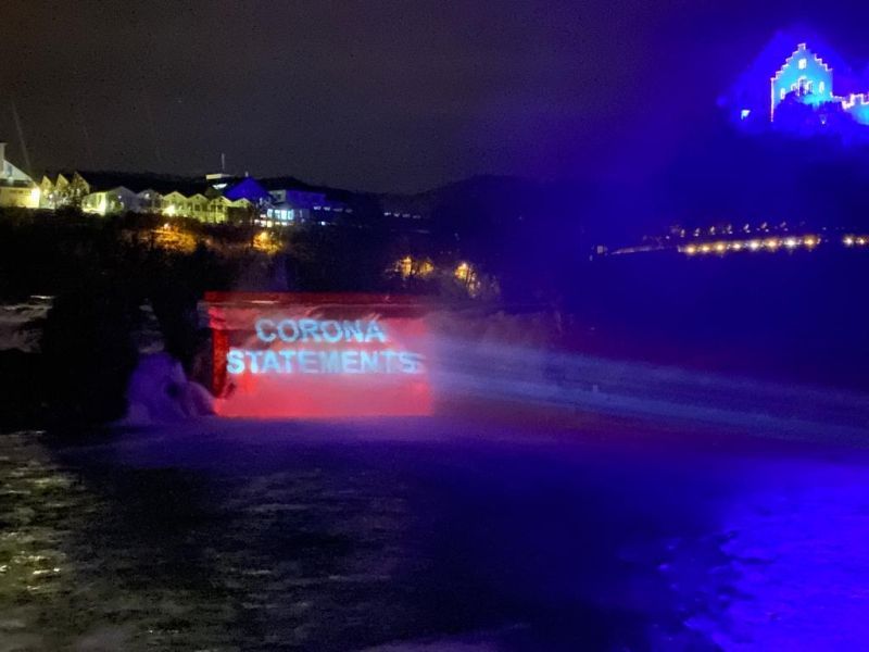 Kunstprojekt AUF dem Rheinfall
