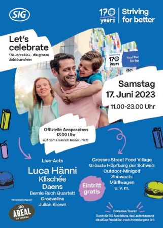 170 Jahre SIG Jubiläumsfeier