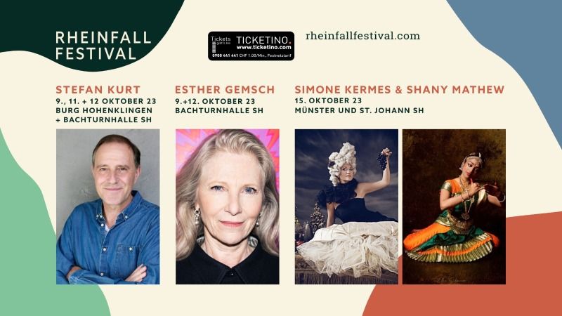 Rheinfall Festival – Stefan Kurt & Esther Gemsch in «NATUR.POESIE»
