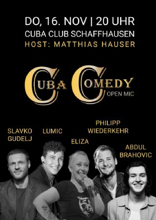 Cuba Comedy Open Mic