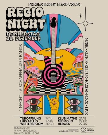 Regio Night mit der Band Union 