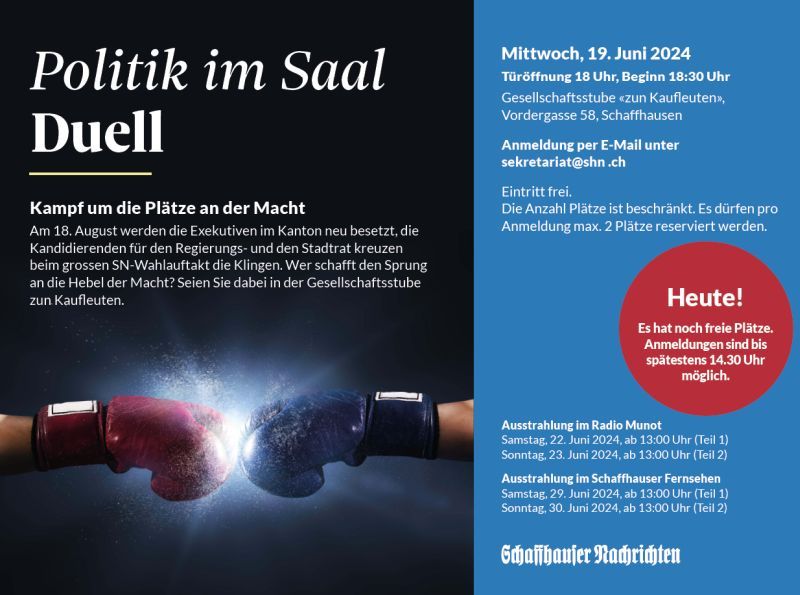 Politik im Saal