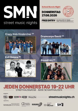 10. Street Music Nights 2026 – School Bands Night
