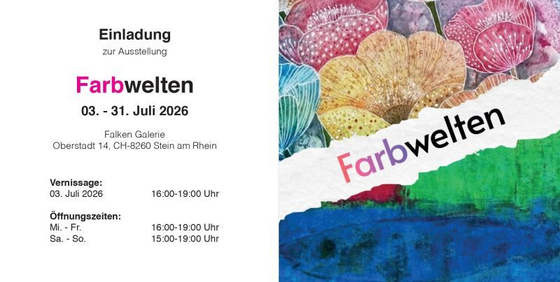 Aunchun Hirling und Esther Wenger – «FARBWELTEN»