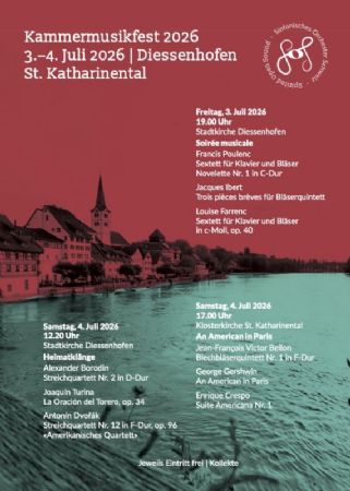 Kammermusikfest St. Katharinental – An American in Paris