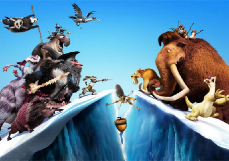 Ice Age 4 3D - Voll verschoben