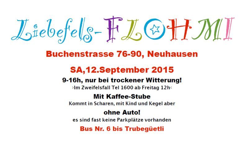 Liebefels-Flohmi