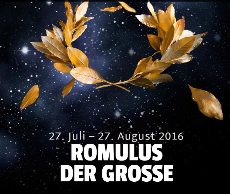 13. SHpektakel – «Romulus der Grosse»