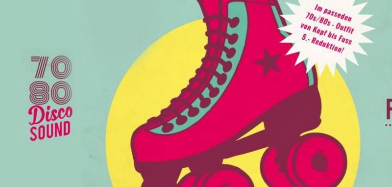 Rollschuh-Disco