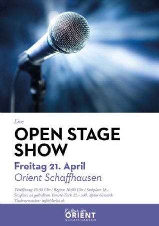 5. Open Stage Show