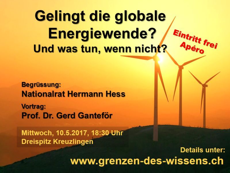 Gelingt die globale Energiewende? Und was tun, wenn nicht?