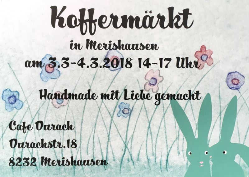 Koffermärkt im Durachcafé