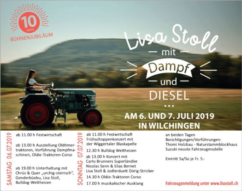 Lisa Stoll mit Dampf & Diesel 2019