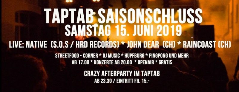 TapTab Saisonschluss