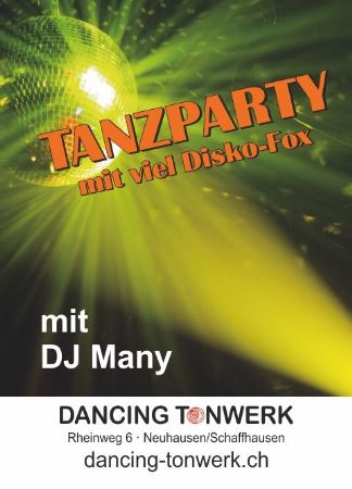 Tanzparty mit viel Disko-Fox – ABGESAGT!