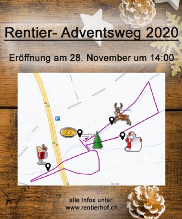 Rentier-Adventsweg