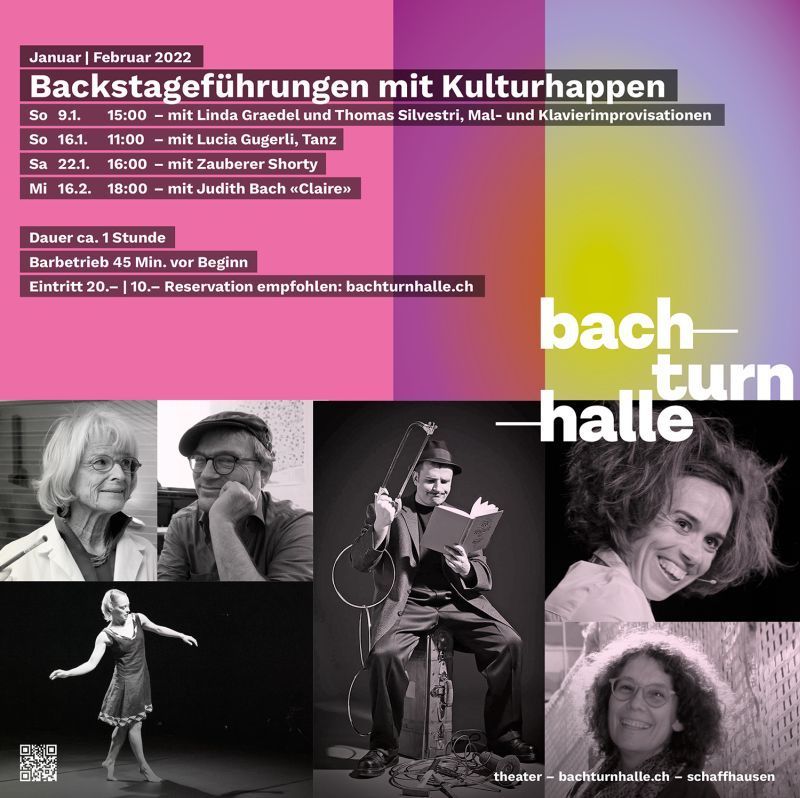 Backstageführungen mit Kulturhappen