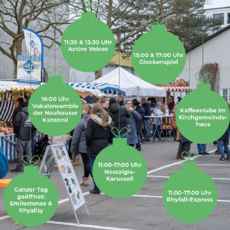 Adventsmarkt und Sonntagsverkauf Neuhausen am Rheinfall